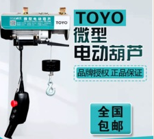 toyo環(huán)鏈電動葫蘆常見的幾種型號